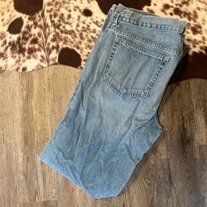 Mens Urban Pipeline Relaxed Bootcut Jeans 36x34